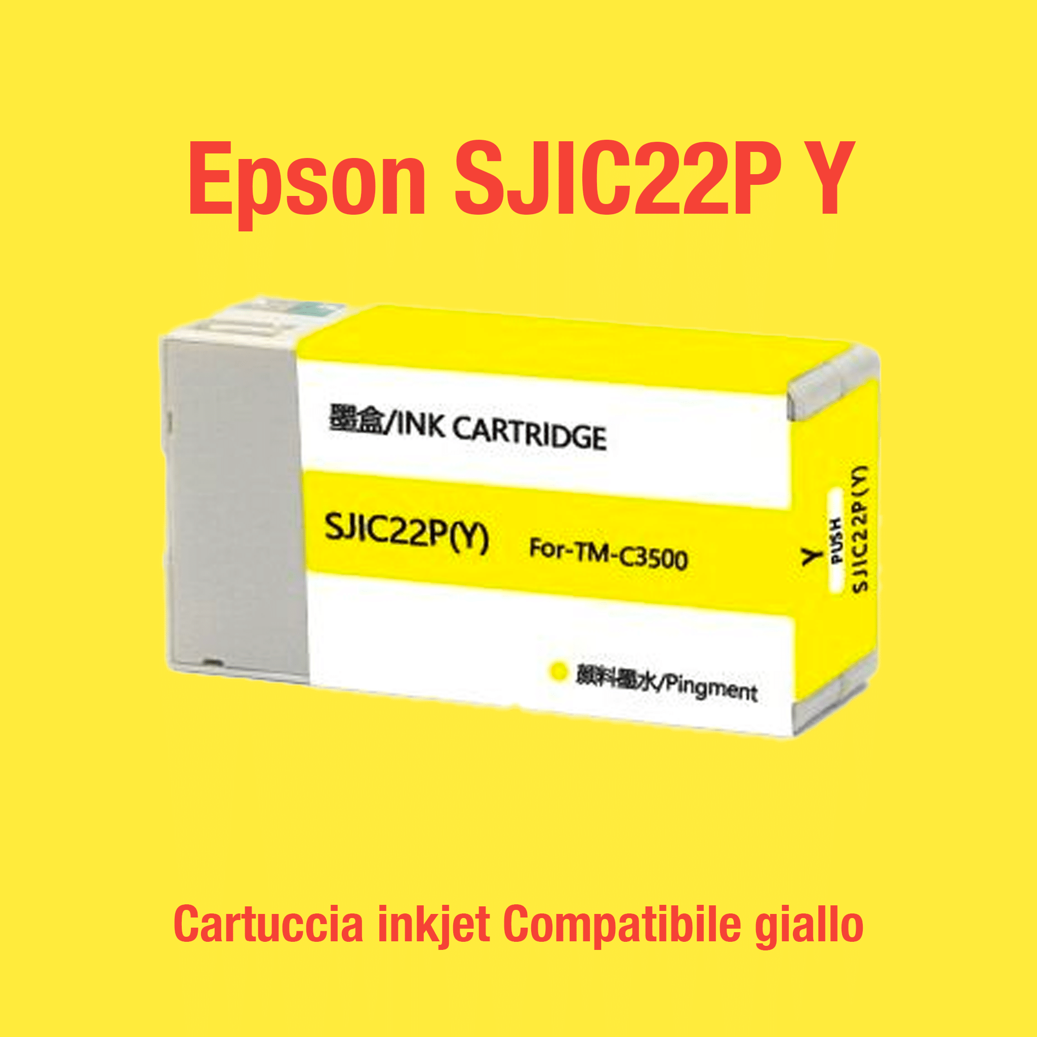 Epson SJIC22P Y