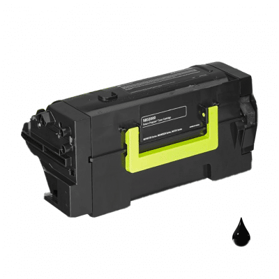 Toner Lexmark 58D2000 nero Compatibile